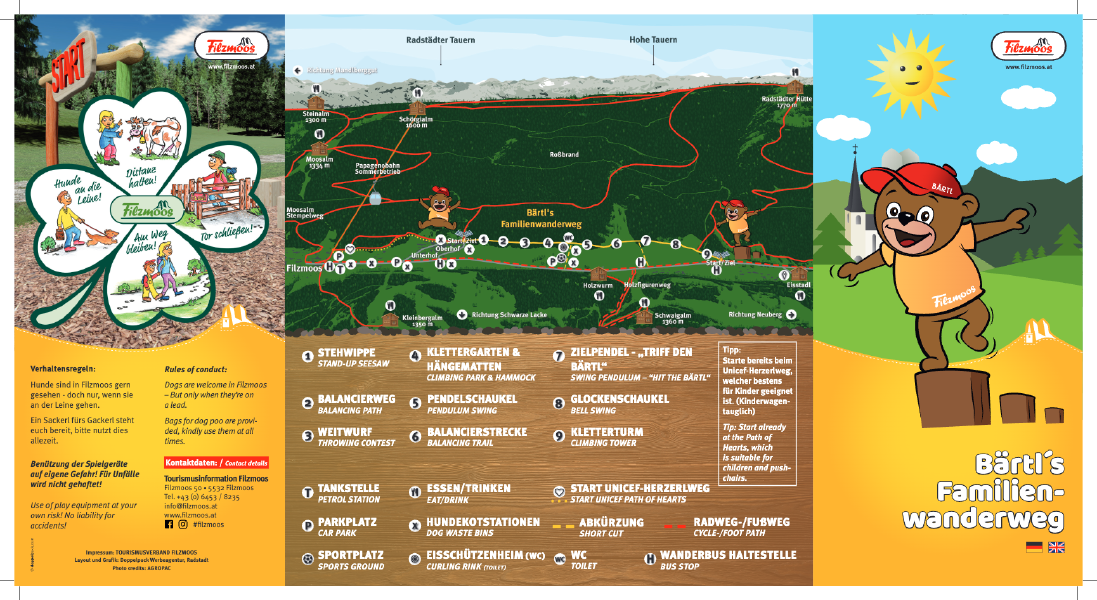 Filzmoos Bartl Familienwaderweg