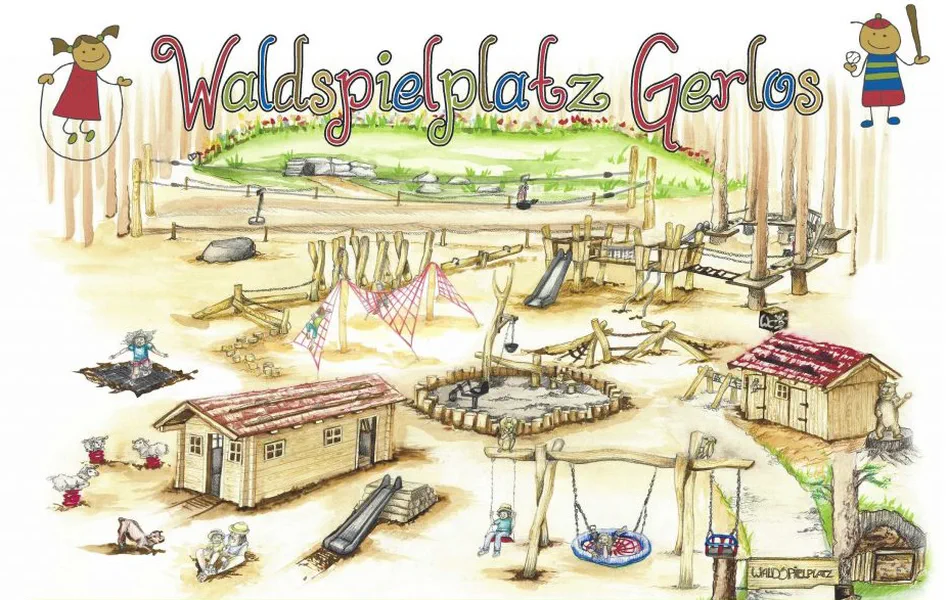 Waldspielplatz Gerlos — fotka 1