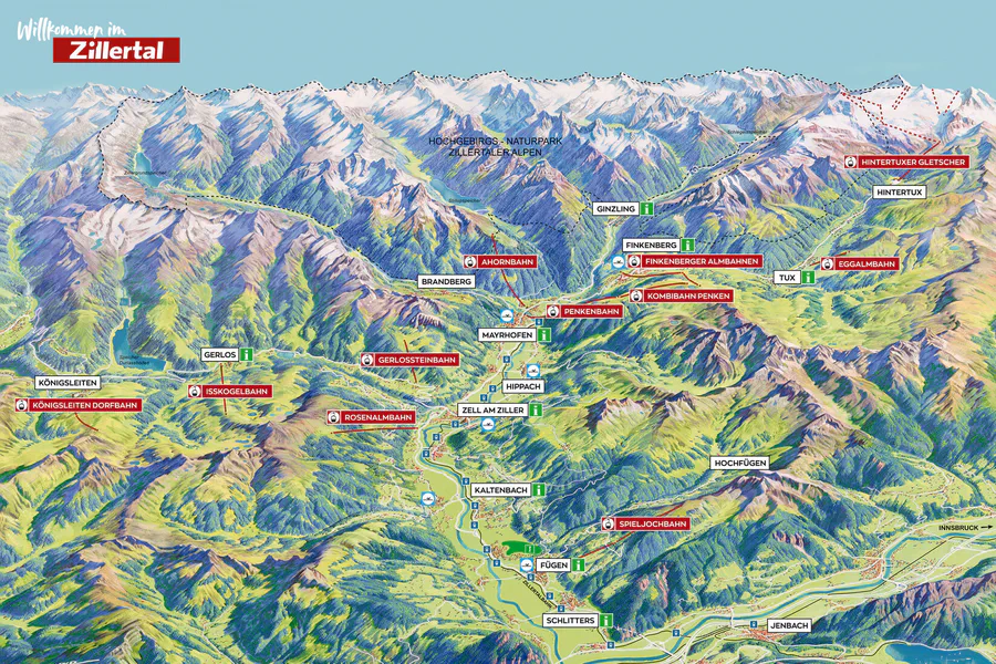 Zillertal s dětmi — fotka 2